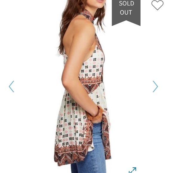 Free People Boho Tunic Size Small - Picture 3 of 9